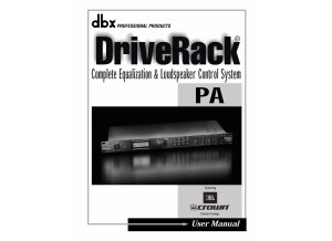 dbx DriveRack PA (93904)