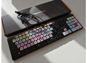 Editors Keys Backlit Shortcut Editing Keyboard