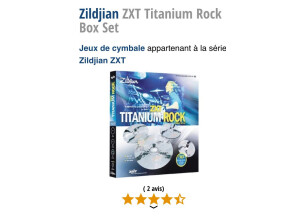 Zildjian ZXT Titanium Rock Box Set