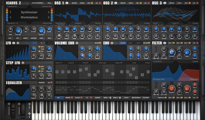 Tone2_Icarus2_synthesizer_screenshot Tone2_Icarus2_synthesizer_screenshot