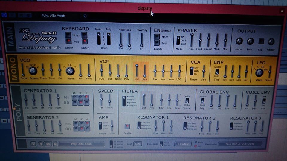 Full Bucket Music The deputy Mark II