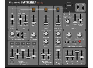 K Brown Synth Plugins Rolend SH-3p (90850)
