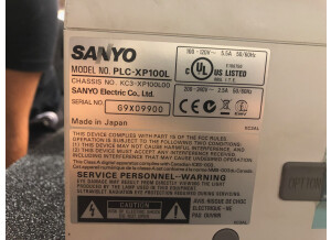 Sanyo PLC XT25 4500 LUMENS (16612)