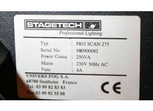 StageTech Proscan 275 (54982)