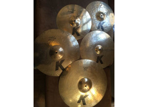Cymbales Série K ZILDJIAN CUSTOM - Set complet
