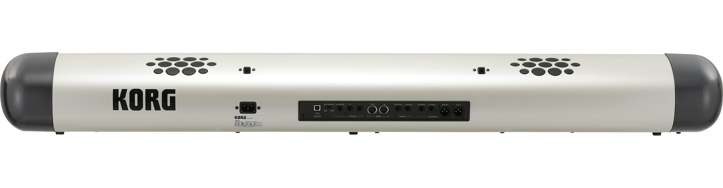 Korg SV-2 88 : SV2 Silver Rear