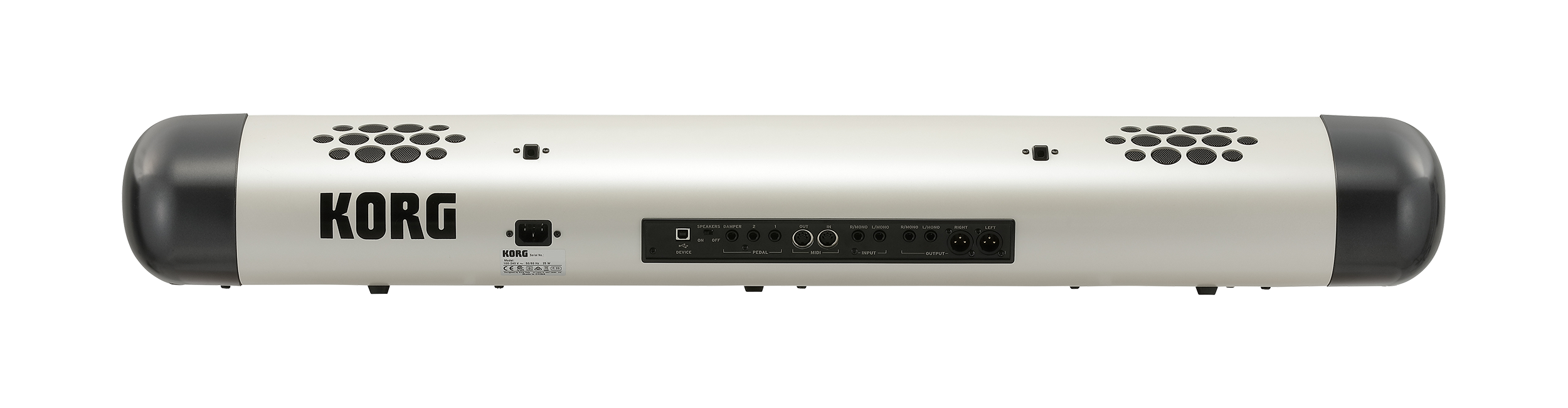 Korg SV-2 73 : SV2 73 Silver Rear