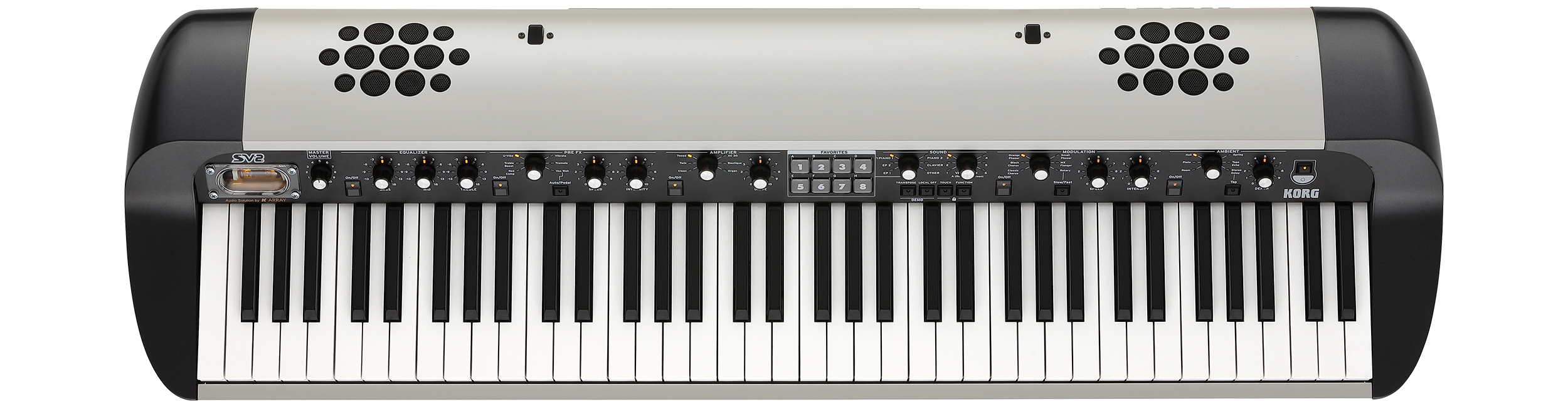 Korg SV-2 73 : SV2 73 Silver Up