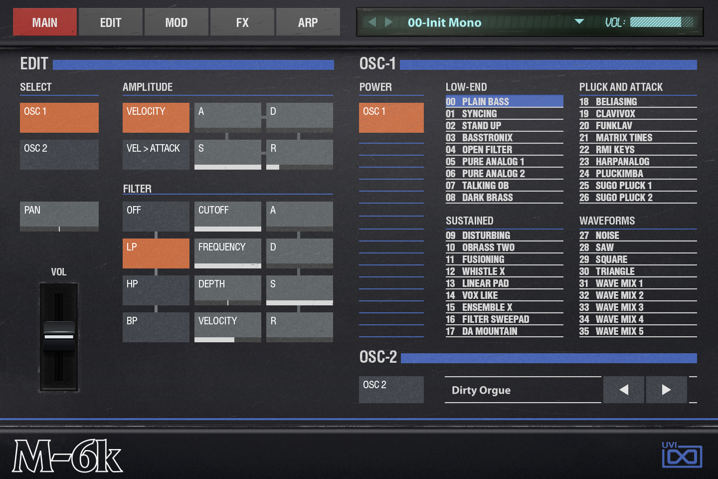OB-Legacy_M-6K_GUI_Main