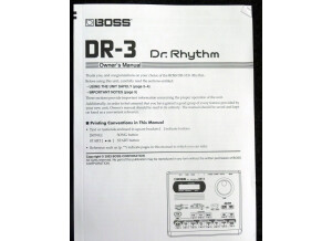 Boss DR-3 Dr. Rhythm (49926)