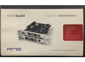 RME Audio HDSPe RayDAT (39320)