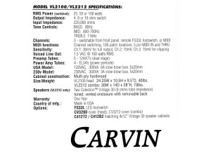 Carvin VL2100 LEGACY II (16975)