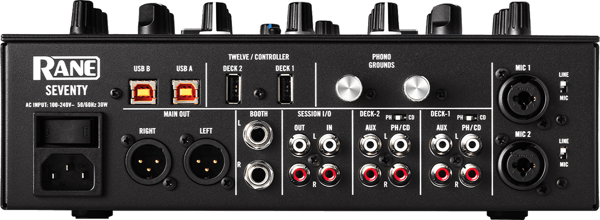 Rane Seventy rear