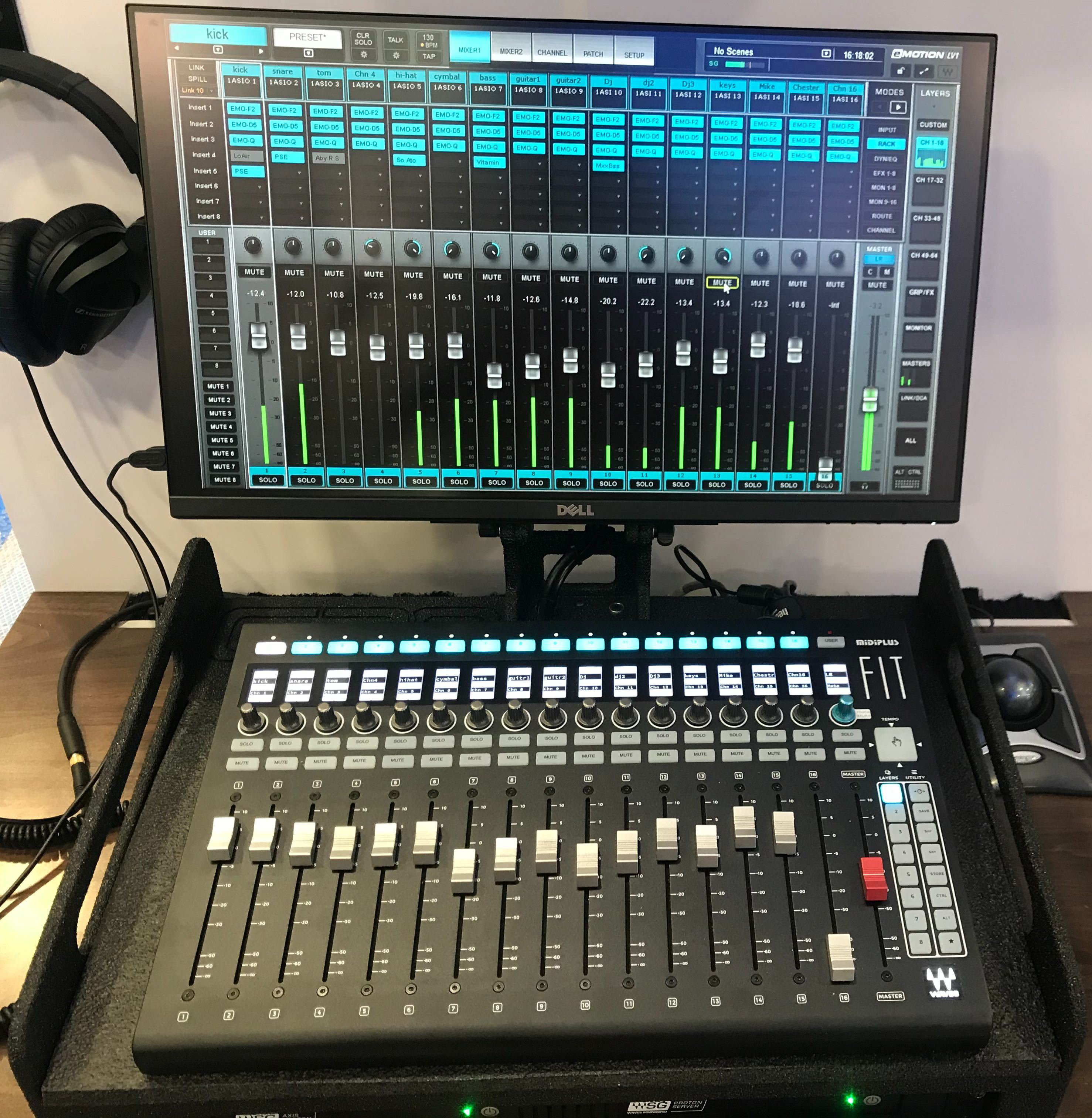 Waves Midiplus : MidiPlus eMotion