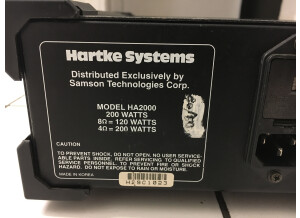 Hartke HA2000