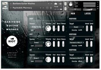 Riot Audio Baritone Guitar Washes : Riot Audio Baritone Guitar Washes (41639) Riot Audio Baritone Guitar Washes : Riot Audio Baritone Guitar Washes (41639)