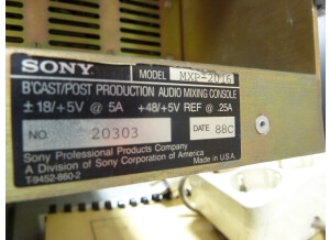 Sony MXP-2900 (25368)