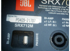 JBL Pro SRX712M