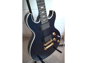 Gibson [Guitar of the Month - July 2008] Longhorn Double Cut - Trans Blue (25224)