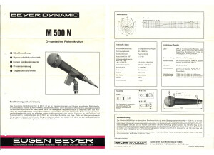 Beyerdynamic M 500 N (9028)