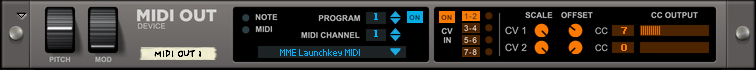 MIDIOutStandAlone
