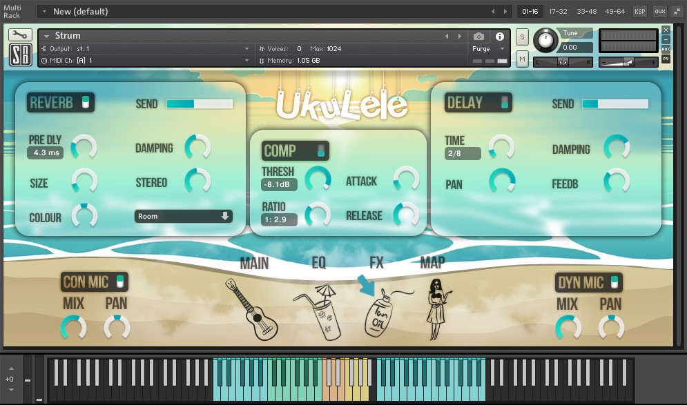 Ukulele GUI
