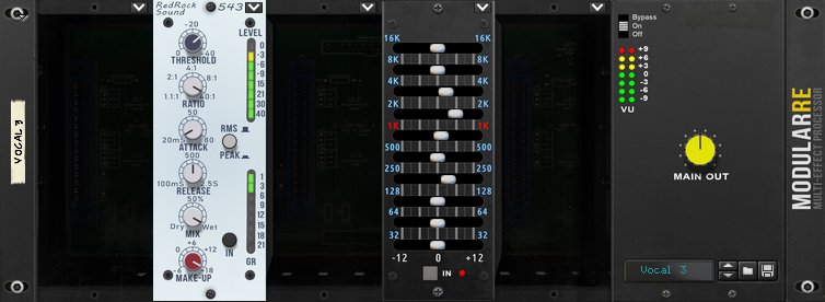 Red Rock Sound ModularRE Multi-Effect Processor : Red Rock Sound ModularRE Multi-Effect Processor (55377)