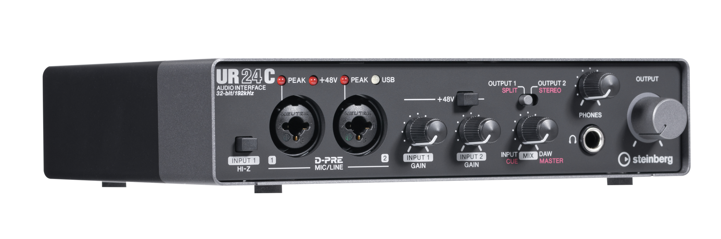 Steinberg UR24C cropped angle left no LED1122