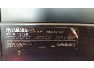Yamaha Clavinova CLP-200