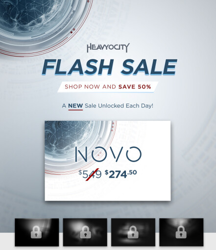 Heavyocity Flash Sale Novo