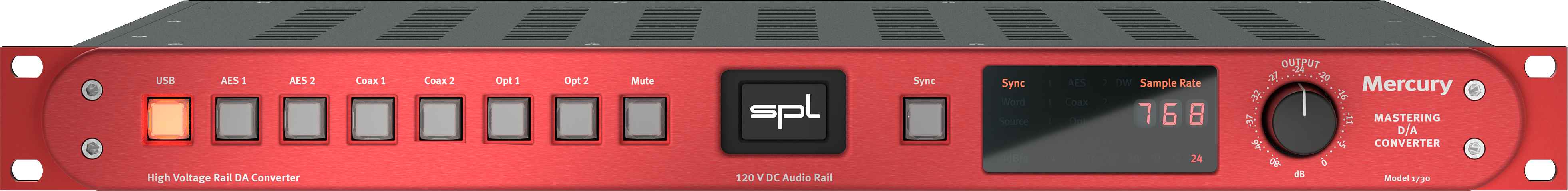 SPL Mercury : Mercury_front_red_USB_768