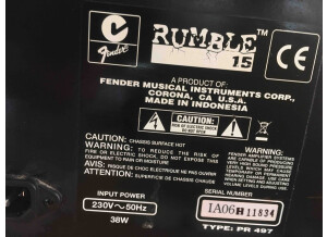 Rumble Fender 15 IA06H11834