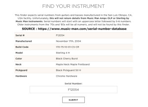 Music Man Classic Sterling 4 (24093)