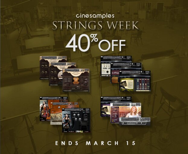 Cinesamples String Sale Cinesamples String Sale