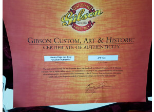 Gibson Custom Shop - Jimmy Page Signature Les Paul