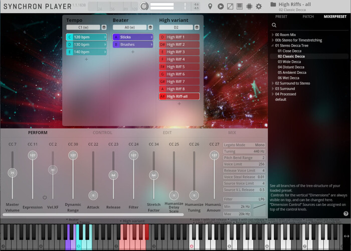 VSL (Vienna Symphonic Library) Big Bang Orchestra Eridanus : BBO-E_GUI_Perform_700x500 VSL (Vienna Symphonic Library) Big Bang Orchestra Eridanus : BBO-E_GUI_Perform_700x500
