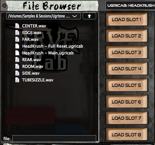 True Cab FIle browser 2