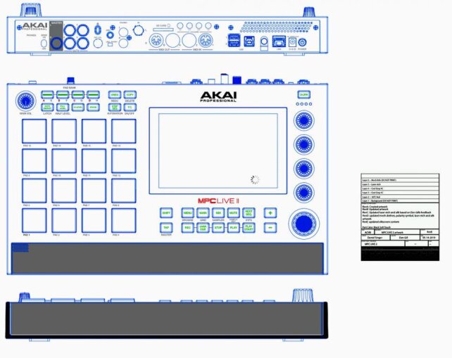 Rumor MPC Live II sketch Rumor MPC Live II sketch