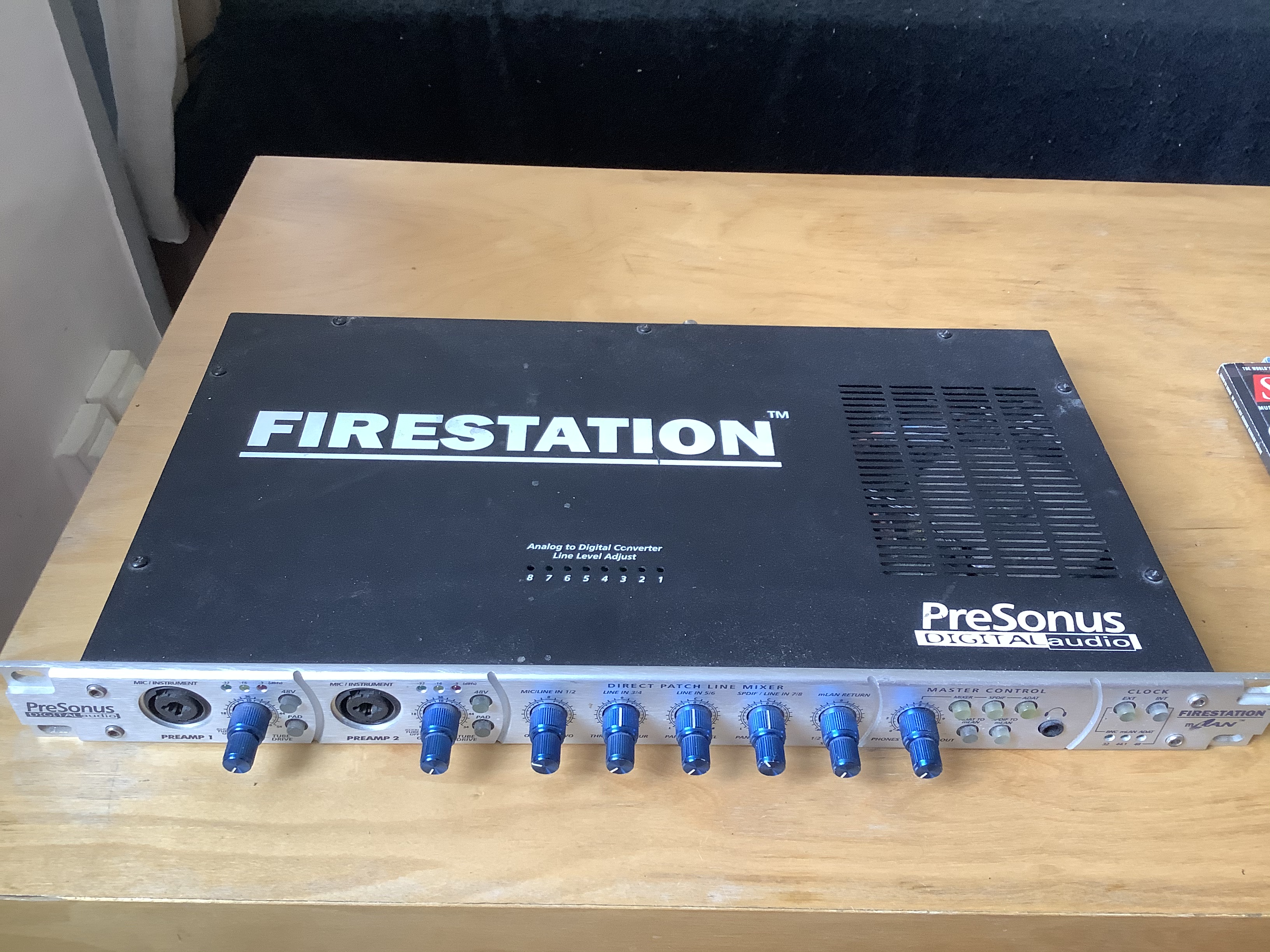 Vends Presonus Firestation