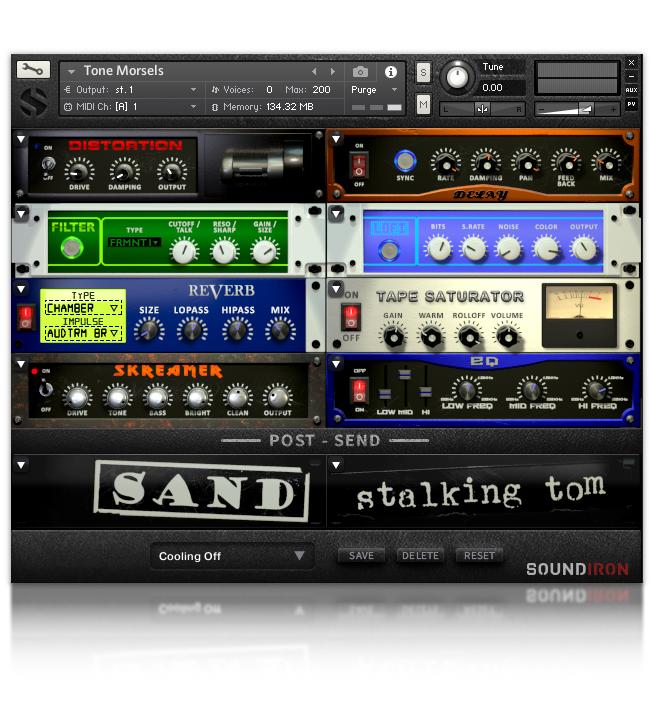 Tone Morsels FX rack