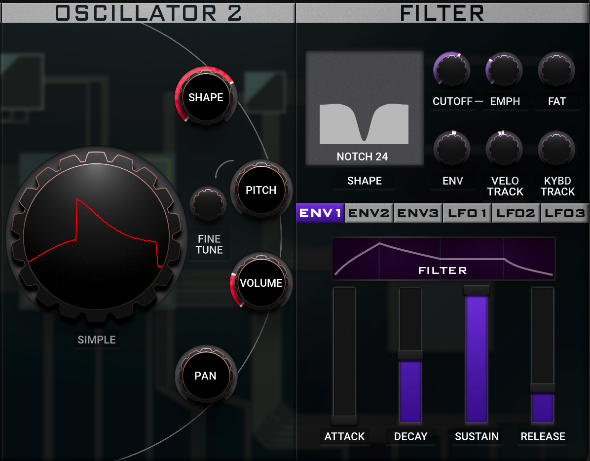 Steinberg Simple : Simple Filter