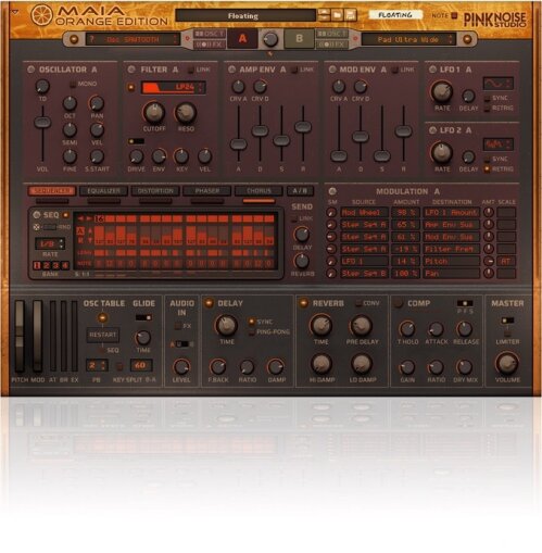 PinkNoise Studio Maia Orange Edition : PinkNoise Studio Maia Orange Edition (19898) PinkNoise Studio Maia Orange Edition : PinkNoise Studio Maia Orange Edition (19898)