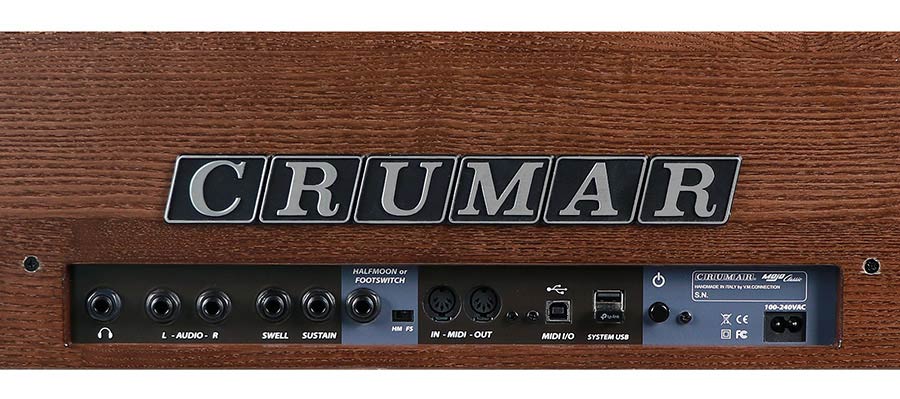 Crumar Mojo Classic : Mojo Classic Rear 2