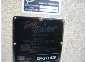 Fender Tone Master Custom Shop
