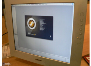 Pro Tools 7 LE tournait sur le stand DigiDesign/Avid...