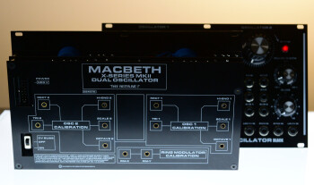 MacBeth Studio Systems X-Series Mk2 Dual Oscillator : Dual Oscillator Rear
