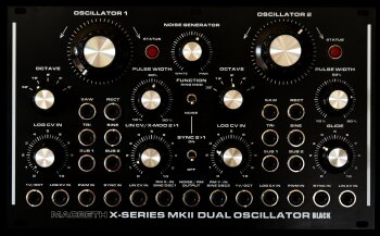 MacBeth Studio Systems X-Series Mk2 Dual Oscillator : Dual Oscillator Front MacBeth Studio Systems X-Series Mk2 Dual Oscillator : Dual Oscillator Front