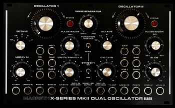 MacBeth Studio Systems X-Series Mk2 Dual Oscillator : Dual Oscillator Front