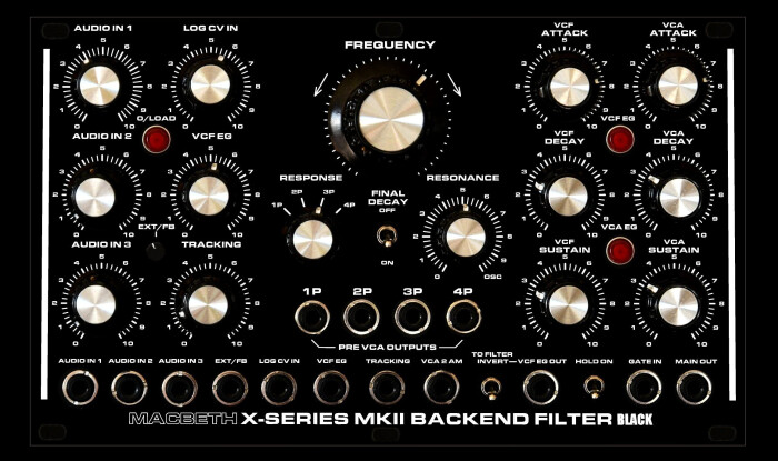 MacBeth Studio Systems X-Series Mk2 Backend Filter : Backend Filter Front