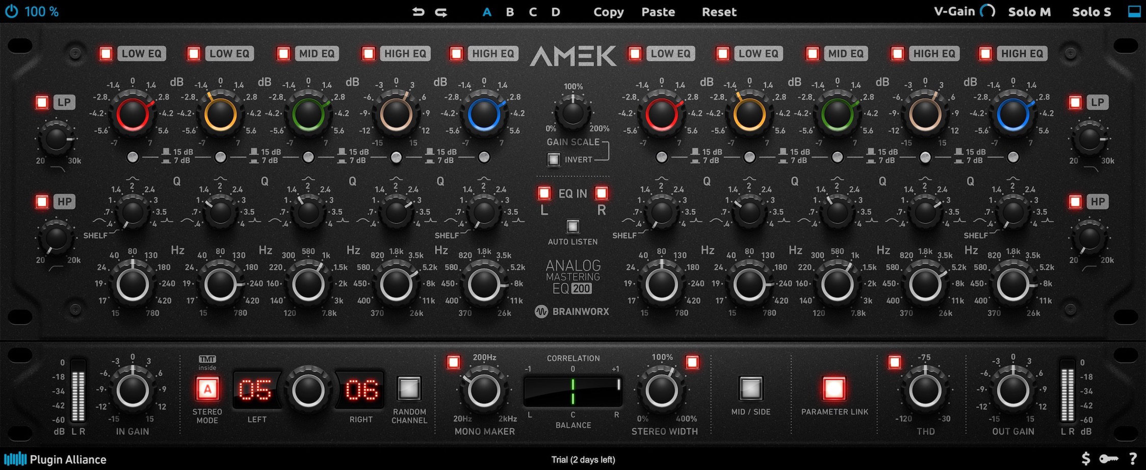 Amek EQ200 2